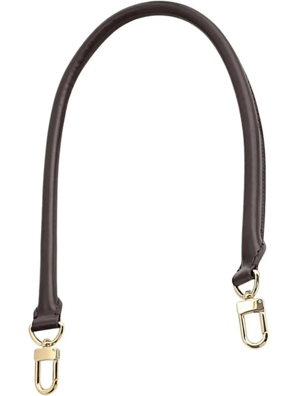 Genuine Vachetta Leather Shoulder Strap Replacement for Handbags - 27.5in COFFEE